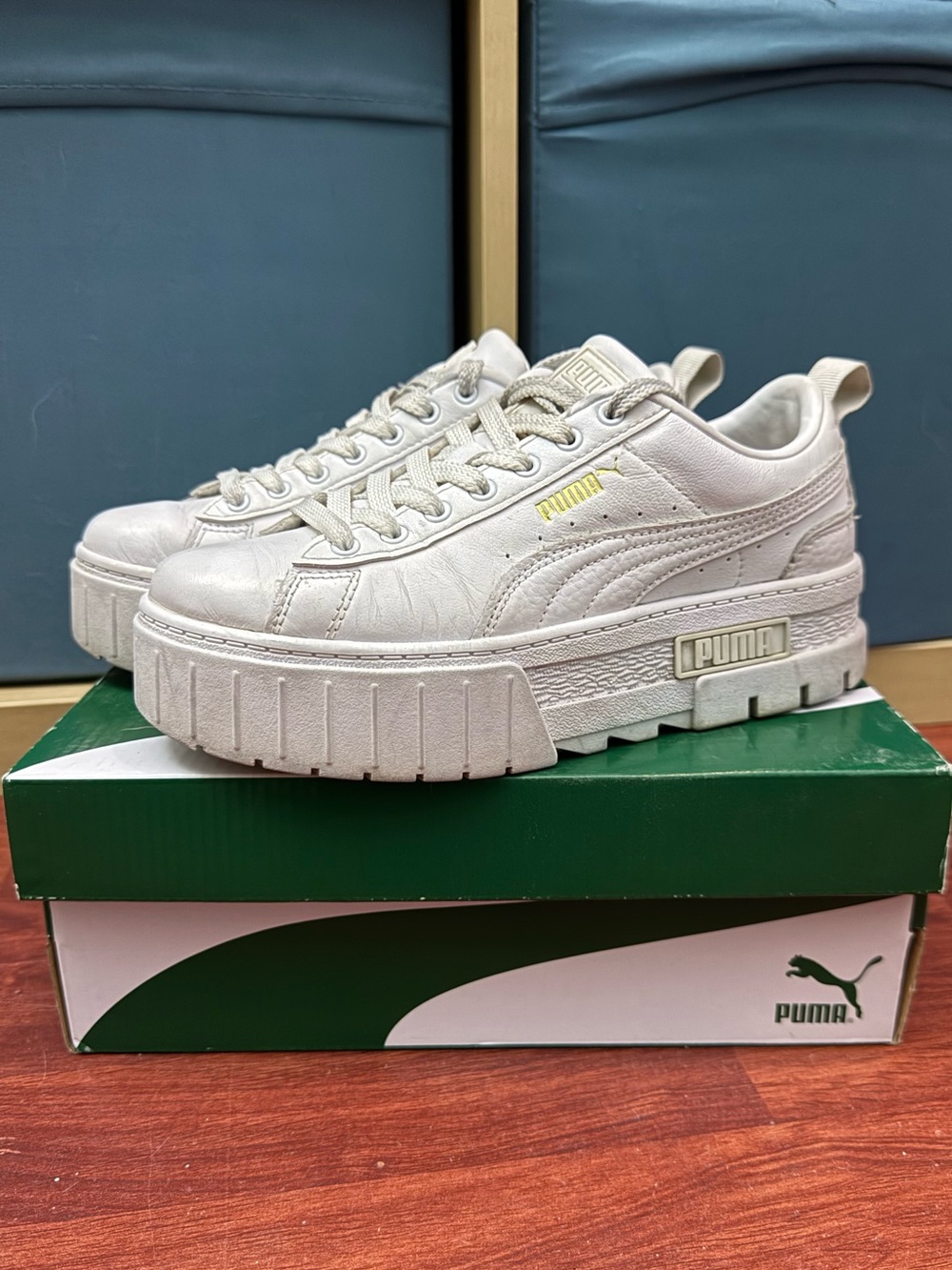 Puma Women's Platform Sneakers - White